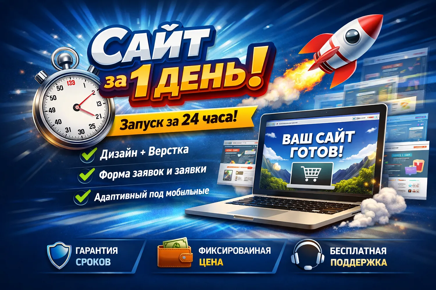 «Сайт за 1 день»